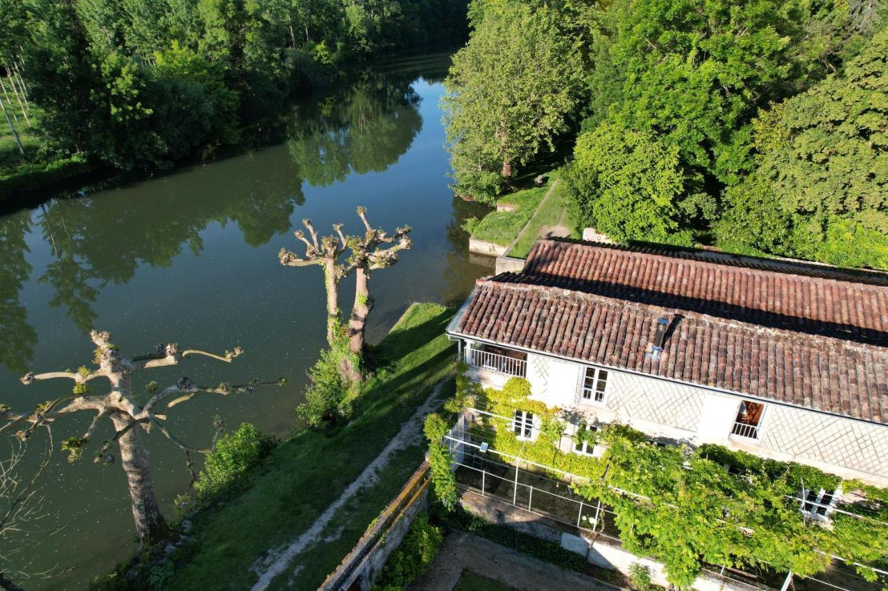 Le Gue Renard-Un Balcon Sur La Charente Villa Jarnac Dış mekan fotoğraf